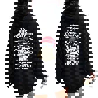 This Is Straight Up Boo Sheet Halloween Women Women Oversized Hoodie Back Print - Seseable