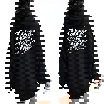 Tattoos Are Stupid Tattoo Artist Sarcastic Humor Women Oversized Hoodie Back Print | Seseable CA