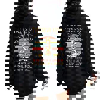 Taurus Girl The Soul Of A Witch Vintage Birthday Women Oversized Hoodie Back Print - Monsterry