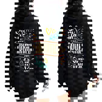 Una Arquitecta Que Mola Arquitecta Regalo Arquitectura Women Oversized Hoodie Back Print - Regaloses