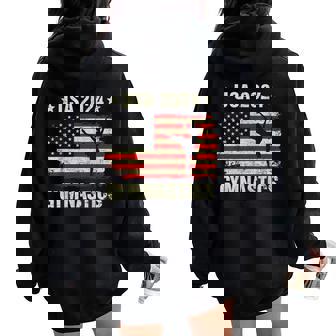 Usa 2024 Usa American Flag Gymnastics Team Girls Women Oversized Hoodie Back Print - Thegiftio