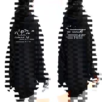 Vintage Classic 1949 Birthday Est 1949 Women Women Oversized Hoodie Back Print | Mazezy