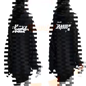 Vintage Cowboy Howdy Rodeo Roping Western Country Women Oversized Hoodie Back Print - Monsterry