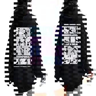 Volley-Ballolley Fille Women Oversized Hoodie Back Print - Cadeauxyz