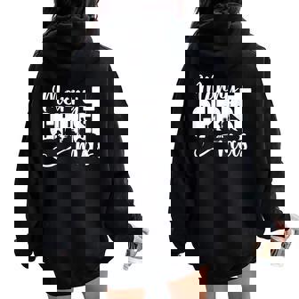 Merry Christ Mas Christian Christmas Jesus Christmas Family Women Oversized Hoodie Back Print - Thegiftio