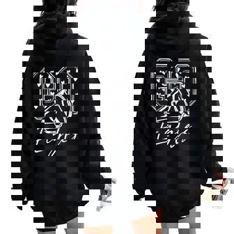 Go Cheer Eagles For Men Women Girls Boys Kids Women Oversized Hoodie Back Print - Monsterry