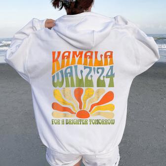 2024 For A Brighter Tomorrow Boho Aesthetic 2024 Women Oversized Hoodie Back Print - Thegiftio UK
