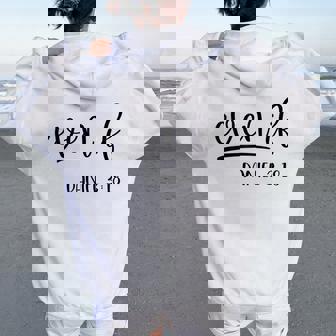 Christian Even If Daniel 3 Women Oversized Hoodie Back Print | Seseable UK