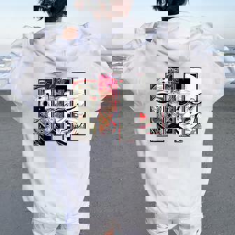 Scary Horror Movies Halloween Costume Party Women Women Oversized Hoodie Back Print | Mazezy