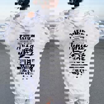 Sintage De 1985 Para Retro Divertidas Cumpleaños De 1985 Women Oversized Hoodie Back Print - Regaloses