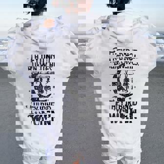 They Didn't Burn Witches They Burned Halloween Costume Women Oversized Hoodie Back Print - Thegiftio UK