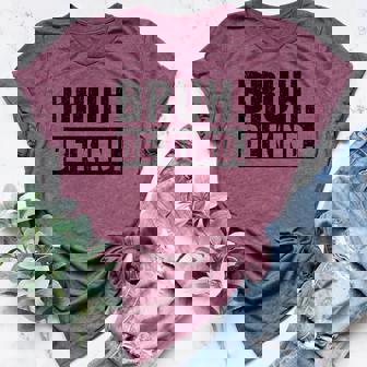 Bruh Be Kind Choose Kindness Anti Bullying Women's Heather T-Shirt - Monsterry