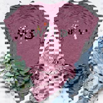 The Wild-Robot Movie Holiday Women Men Costume Women's Heather T-shirt - Monsterry