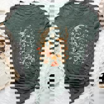 Aesthetic Goblincore And Dark Cottage Core Clothes Mushroom Bella Canvas T-shirt | Mazezy