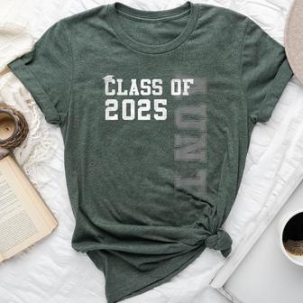 Aunt Senior 2025 Proud Auntie Of A Class Of 2025 Graduation Bella Canvas T-shirt - Thegiftio UK