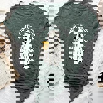 Borracho Halloween Drink Beer Mexican Drunk Ghost Spanish Bella Canvas T-shirt | Seseable UK
