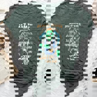 Caffeine Coffee Zombie Halloween Make Mine Coffin Ated Bella Canvas T-shirt - Monsterry