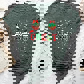 Chest Nuts Matching Chestnuts Christmas Couples Women Bella Canvas T-shirt - Seseable