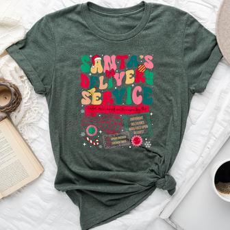 Christmas Santa's Delivery Service L&D Labor Delivery Nurse Bella Canvas T-shirt - Thegiftio UK
