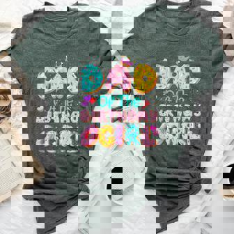 Dad Of The Birthday Girl Sweet Donut Matching Family Party Bella Canvas T-shirt | Mazezy
