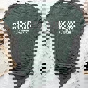 Dad Of Girls Father Of Girls For Dad Outnumbered Fathers Day Bella Canvas T-shirt | Seseable UK