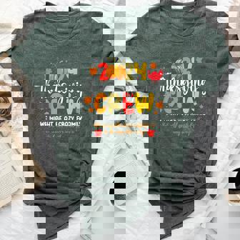 Fall Thanksgiving Crew 2024 Matching Family 2024 Turkey Bella Canvas T-shirt | Mazezy