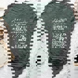 My Favorite Airman Calls Me Step Mom Usaf Step Mom Bella Canvas T-shirt - Monsterry