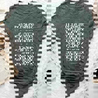 My Favorite Racer Calls Me Mom Race Racing Vintage Bella Canvas T-shirt - Monsterry