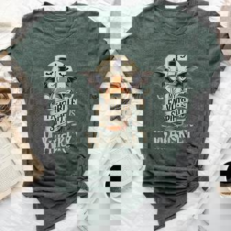 My Favorite Spirit Is Whiskey Halloween Costume Bella Canvas T-shirt | Mazezy