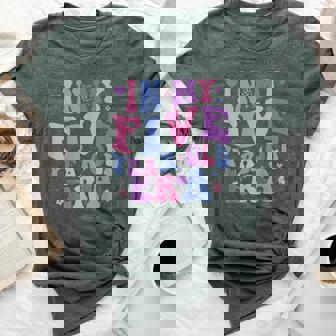 In My Five Year Old Era Girl Boy 5Th Birthday 5 Years Old Bella Canvas T-shirt | Mazezy