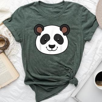 Panda Bear For Boy Girl Panda Lover Bella Canvas T-shirt - Thegiftio UK