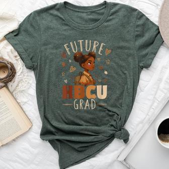 Future Hbcu Grad Afro Black Girl Graduation Hbcu Kid Bella Canvas T-shirt - Thegiftio UK