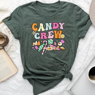 Groovy Halloween Candy Crew Candyland Sour Patch Bella Canvas T-shirt - Thegiftio UK