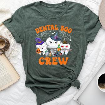 Halloween Dental Boo Crew Dentist Costume Th Men Bella Canvas T-shirt - Thegiftio UK