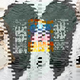 I'm Voting For Gus Dad Vote Harris Walz 2024 Boho Women Bella Canvas T-shirt | Mazezy