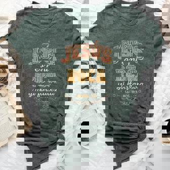 Jesus Es Mi Roca Y Mi Fortaleza Salmos Bella Canvas T-shirt - Monsterry