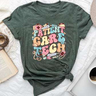 Patient Care Tech Pct Nurse Nurse Appreciation Bella Canvas T-shirt | Seseable UK
