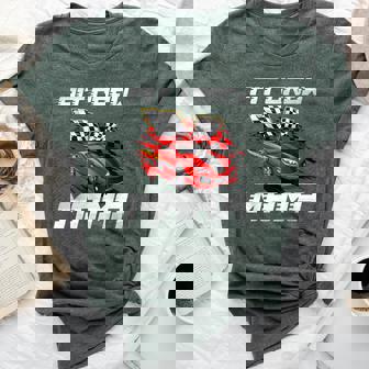 Pit Crew Mama Race Car Birthday Racing Car Family Bella Canvas T-shirt | Seseable CA