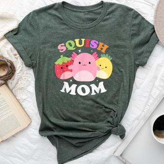 Squish Mom Mallow Soft Toy Mother's Day Mama Bella Canvas T-shirt - Thegiftio UK