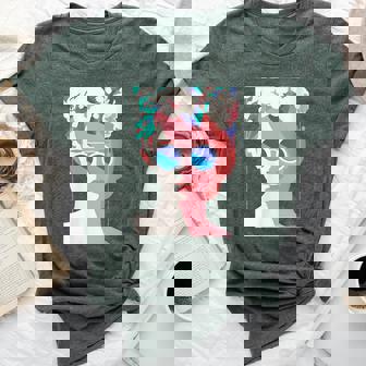 Super Chic Casual Summer Top Girl With Flower Crown Bella Canvas T-shirt - Monsterry