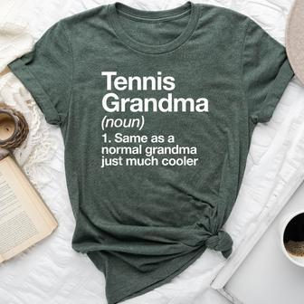 Tennis Grandma Definition Sports Bella Canvas T-shirt - Monsterry DE