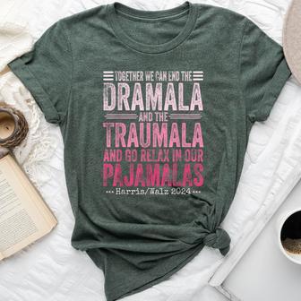Together We Can End The Dramala And The Traumala Women Bella Canvas T-shirt - Thegiftio UK