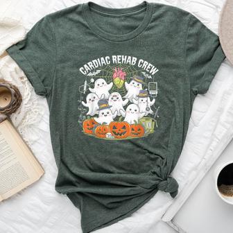 Vintage Cardiac Rehab Crew Rehab Nurse Spooky Halloween Bella Canvas T-shirt - Thegiftio UK