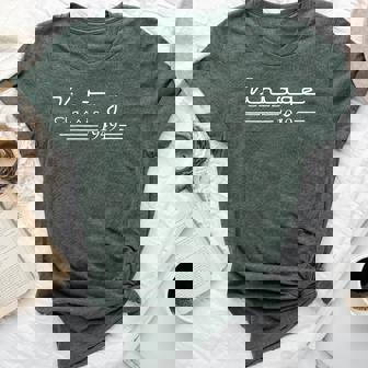 Vintage Classic 1949 Birthday Est 1949 Women Bella Canvas T-shirt | Mazezy