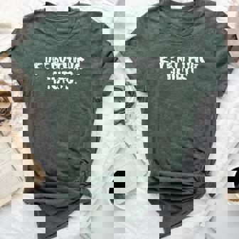 Workout Everything Hurts Fun Gym Exercise Fitness Men Bella Canvas T-shirt - Seseable