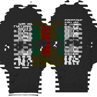 4Th Grade Vibes Only Back To School First Day Of School Youth Sweatshirt - Monsterry