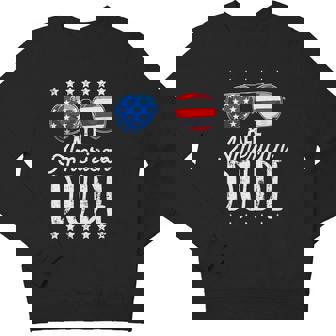 All American Dude 4Th Of July Boys Kids Sunglasses Family Youth Sweatshirt - Monsterry