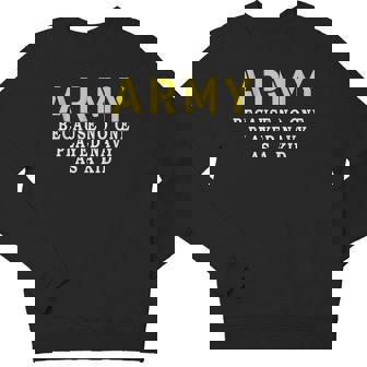 Army Because No One Played Navy As A Kid Military Youth Sweatshirt - Monsterry