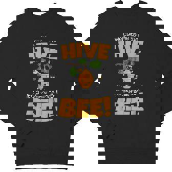 Bee Bee Bee Theme Back To School For Teachers Welcome To The Hive V4 Youth Sweatshirt - Monsterry