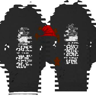 Cookie Baking Crew Christmas Santa Family Gingerbread Team Youth Sweatshirt - Monsterry